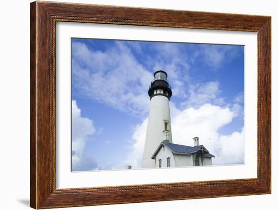 Yaquina Head Lighthouse, Oregon Coast-Justin Bailie-Framed Photographic Print