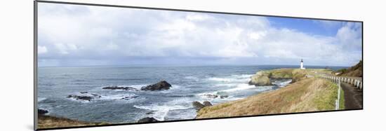 Yaquina Head Lighthouse, Oregon Coast-Justin Bailie-Mounted Photographic Print