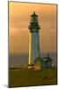 Yaquina Head Lighthouse-George Johnson-Mounted Photo