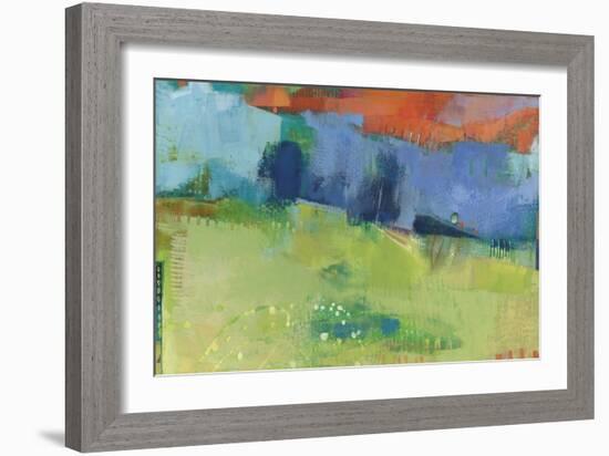 Yardland III-Sue Jachimiec-Framed Art Print