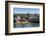 Yarmouth from the Solent in Summer, Isle of Wight, England, United Kingdom, Europe-Roy Rainford-Framed Photographic Print