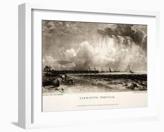 Yarmouth-John Constable-Framed Giclee Print