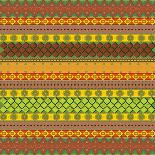 Bright Aztec Pattern-Yaroslavna-Premium Giclee Print
