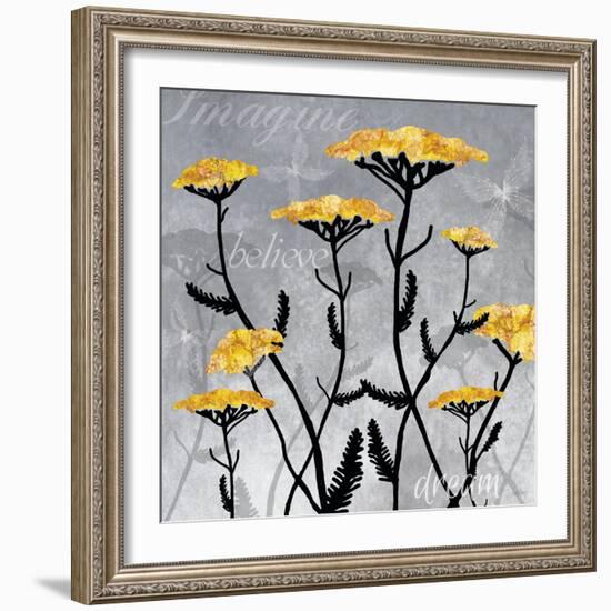 Yarrow Blooms-Bee Sturgis-Framed Art Print