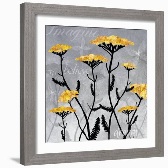 Yarrow Blooms-Bee Sturgis-Framed Art Print