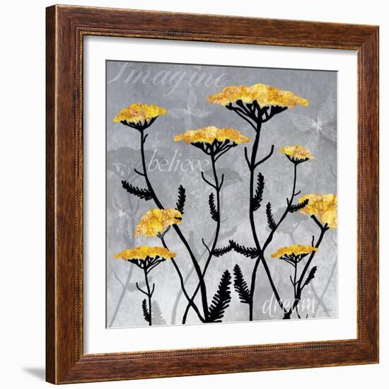 Yarrow Blooms-Bee Sturgis-Framed Art Print