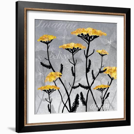 Yarrow Blooms-Bee Sturgis-Framed Art Print