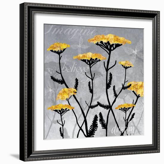 Yarrow Blooms-Bee Sturgis-Framed Art Print