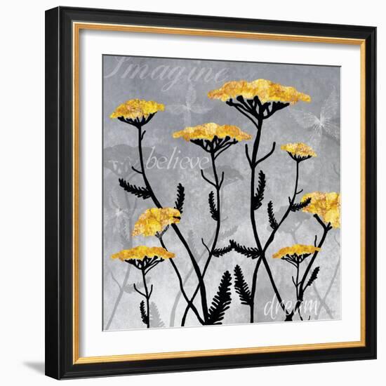 Yarrow Blooms-Bee Sturgis-Framed Art Print