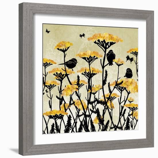 Yarrow Fields-Bee Sturgis-Framed Art Print