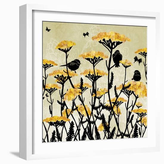 Yarrow Fields-Bee Sturgis-Framed Art Print