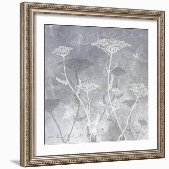 Yarrow Garden-Bee Sturgis-Framed Art Print