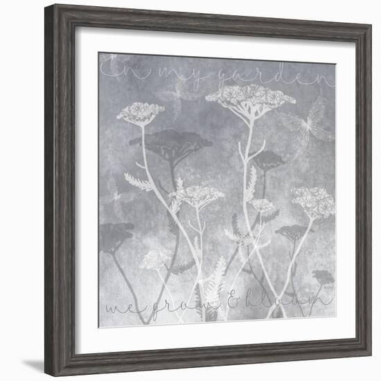 Yarrow Garden-Bee Sturgis-Framed Art Print