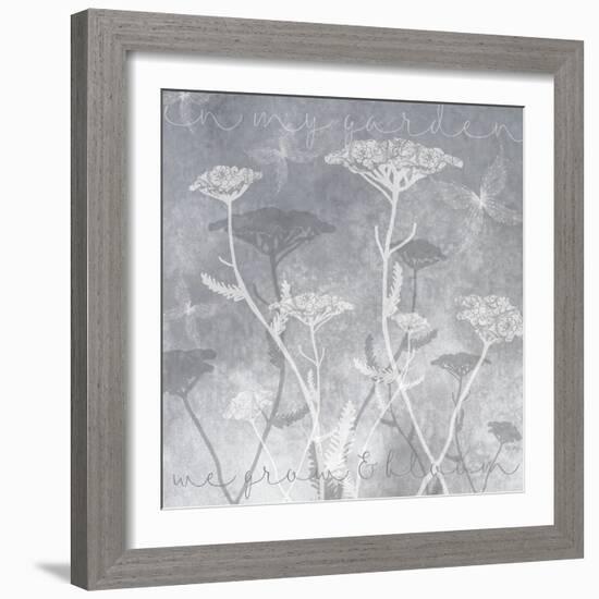 Yarrow Garden-Bee Sturgis-Framed Art Print