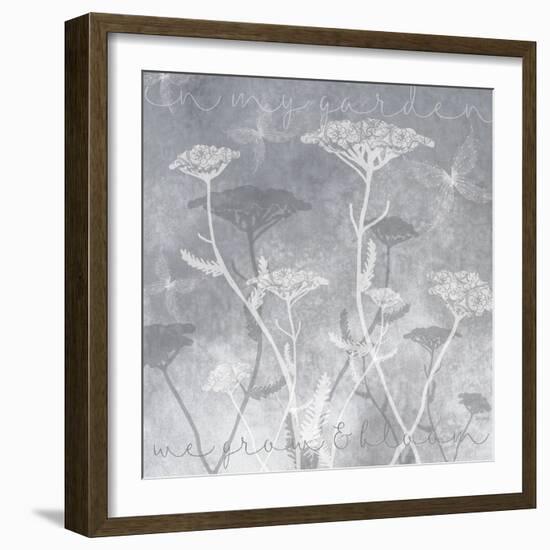 Yarrow Garden-Bee Sturgis-Framed Art Print