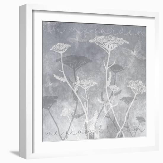 Yarrow Garden-Bee Sturgis-Framed Art Print