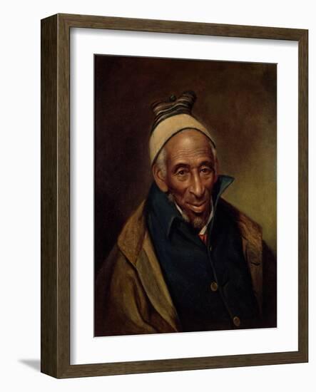 Yarrow Mamout, 1819 (Oil on Canvas)-Charles Willson Peale-Framed Giclee Print