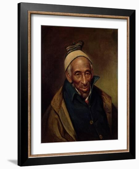 Yarrow Mamout, 1819 (Oil on Canvas)-Charles Willson Peale-Framed Giclee Print