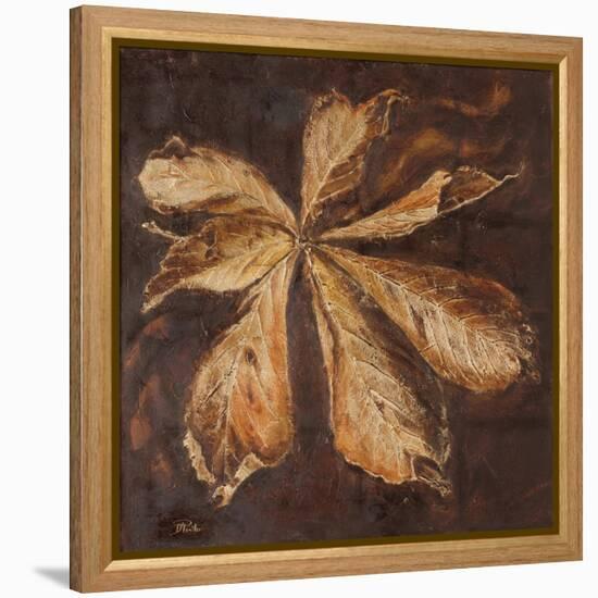 Yarumo in Gold I-Patricia Pinto-Framed Stretched Canvas