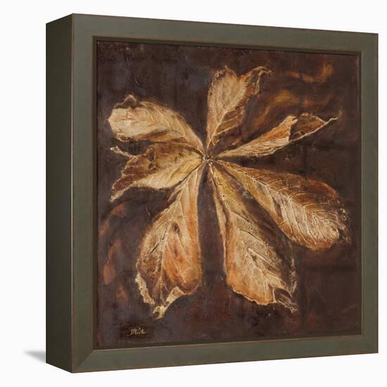 Yarumo in Gold I-Patricia Pinto-Framed Stretched Canvas