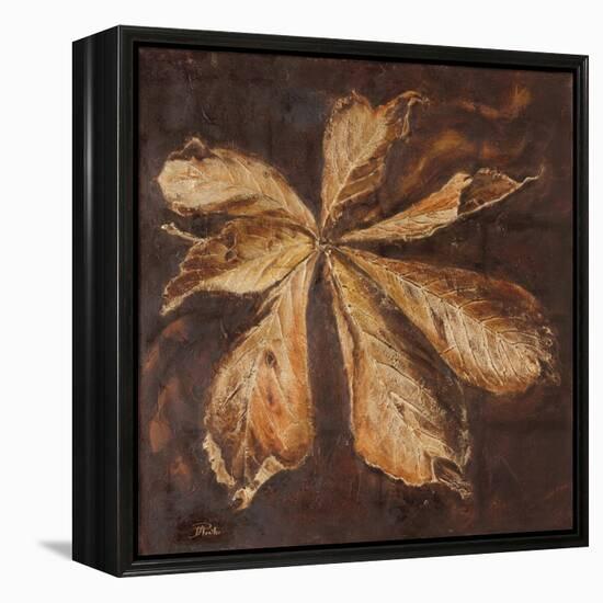 Yarumo in Gold I-Patricia Pinto-Framed Stretched Canvas