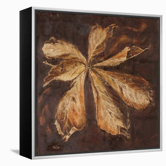 Yarumo in Gold I-Patricia Pinto-Framed Stretched Canvas