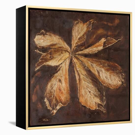 Yarumo in Gold I-Patricia Pinto-Framed Stretched Canvas