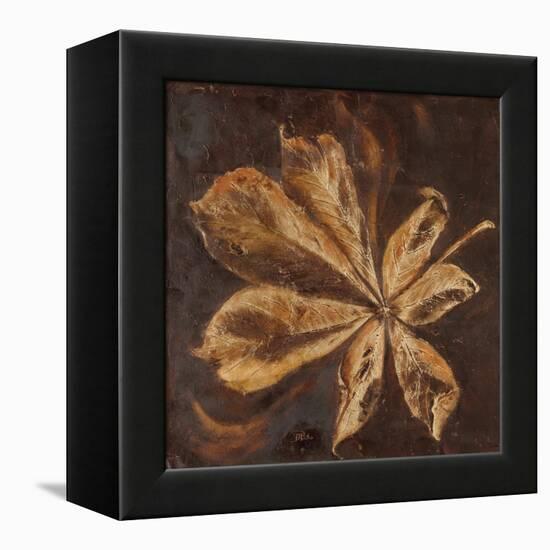 Yarumo in Gold II-Patricia Pinto-Framed Stretched Canvas