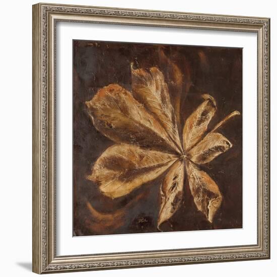 Yarumo in Gold II-Patricia Pinto-Framed Art Print