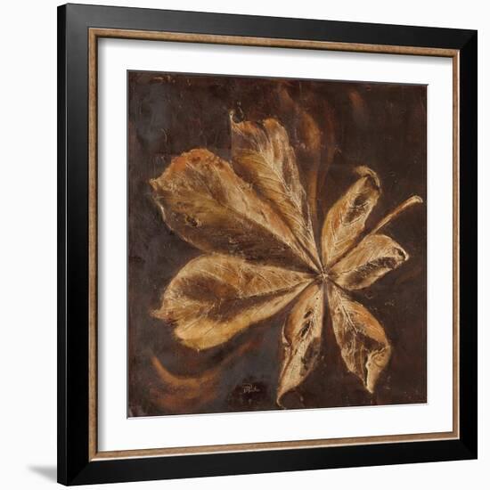 Yarumo in Gold II-Patricia Pinto-Framed Art Print