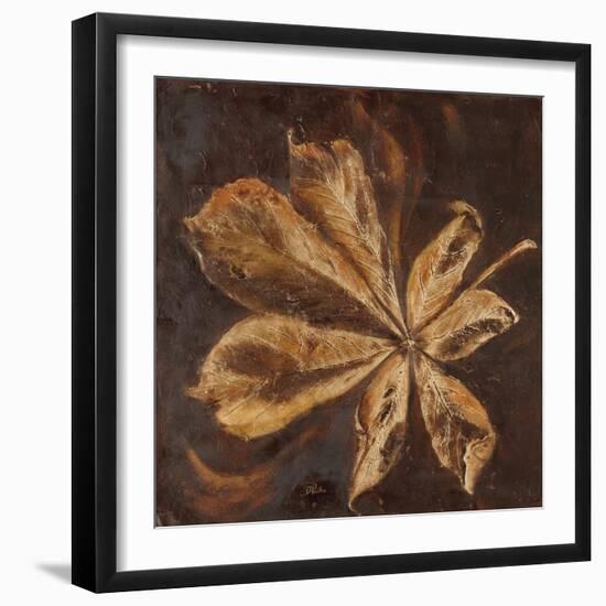 Yarumo in Gold II-Patricia Pinto-Framed Art Print