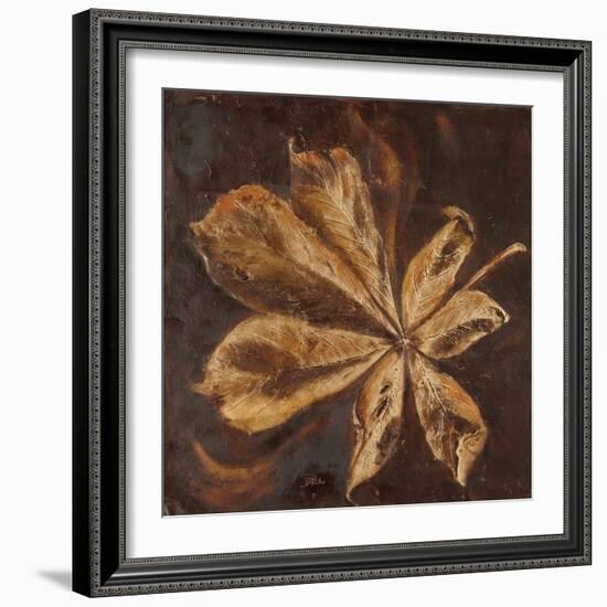 Yarumo in Gold II-Patricia Pinto-Framed Art Print