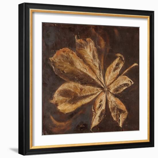 Yarumo in Gold II-Patricia Pinto-Framed Art Print