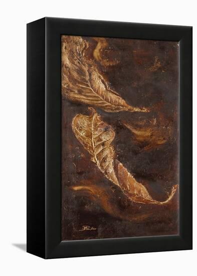 Yarumo in Gold III-Patricia Pinto-Framed Stretched Canvas