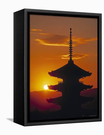 Yasaka Pagoda, Kyoto, Japan-James Montgomery Flagg-Framed Premier Image Canvas