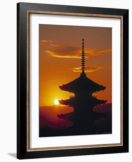 Yasaka Pagoda, Kyoto, Japan-James Montgomery Flagg-Framed Photographic Print