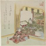 Number One: Liu Bei, 1823-25-Yashima Gakutei-Giclee Print