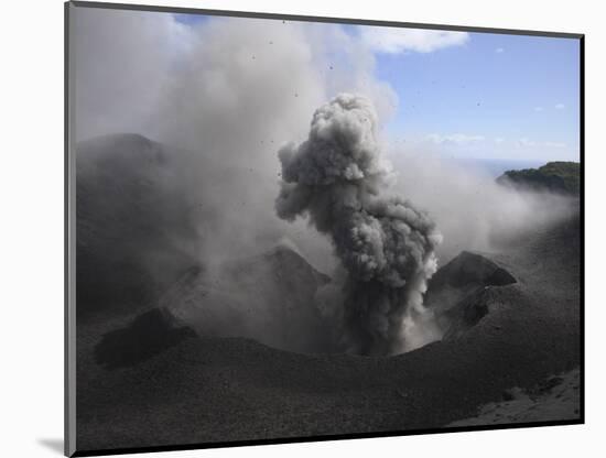 Yasur Eruption, Tanna Island, Vanuatu-null-Mounted Photographic Print