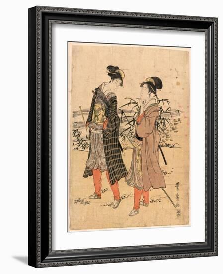 Yatsushi Takajo-Utagawa Toyohiro-Framed Giclee Print