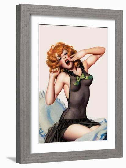 Yawn-Enoch Bolles-Framed Art Print