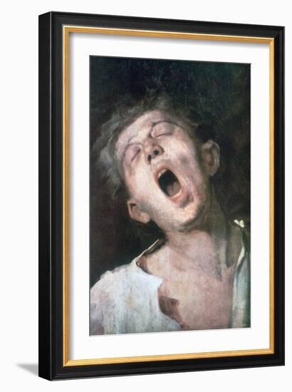 Yawning Apprentice, 1868-1869-Mihaly Munkacsy-Framed Giclee Print