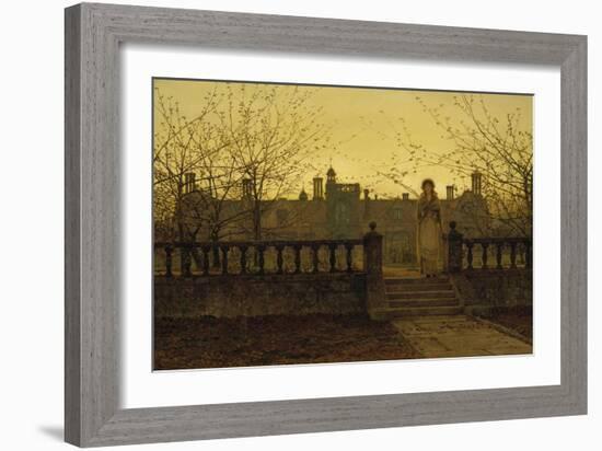 Ye Ladye Bountifulle, 1884-John Atkinson Grimshaw-Framed Giclee Print