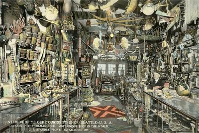 Ye Olde Curiosity Shop, Seattle Premium Giclee Print | Art.com