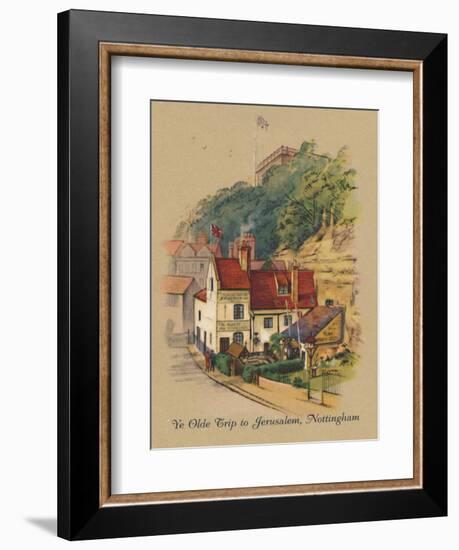 'Ye Olde Trip to Jerusalem, Nottingham', 1939-Unknown-Framed Giclee Print