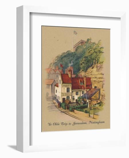 'Ye Olde Trip to Jerusalem, Nottingham', 1939-Unknown-Framed Giclee Print