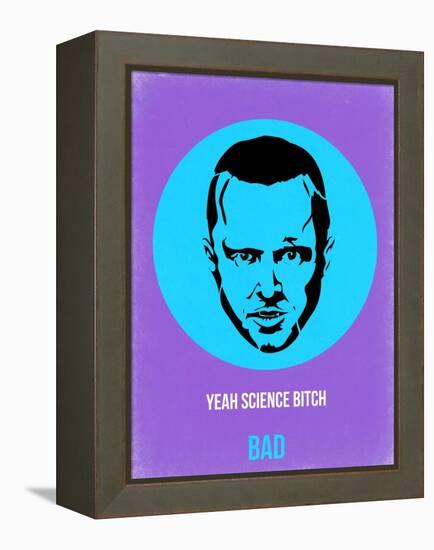 Yeah Science Poster 1-Anna Malkin-Framed Stretched Canvas