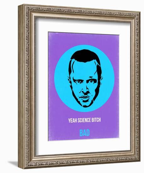 Yeah Science Poster 1-Anna Malkin-Framed Art Print