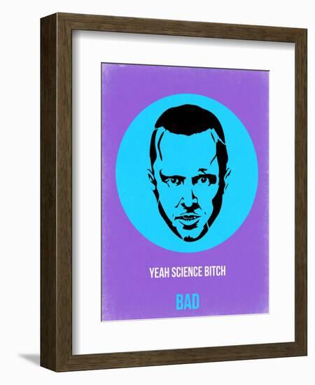 Yeah Science Poster 1-Anna Malkin-Framed Art Print