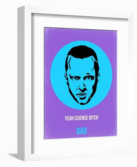 Yeah Science Poster 1-Anna Malkin-Framed Art Print