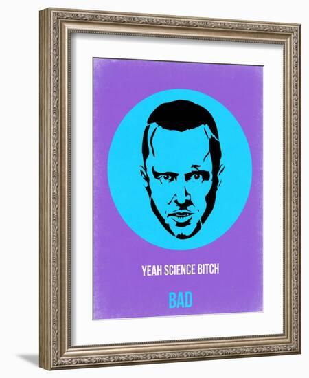 Yeah Science Poster 1-Anna Malkin-Framed Art Print